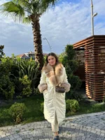 Arctic Pearl Fur Parka - Image 2