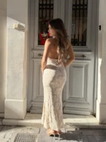 Ivory Grace Maxi Dress - Image 2