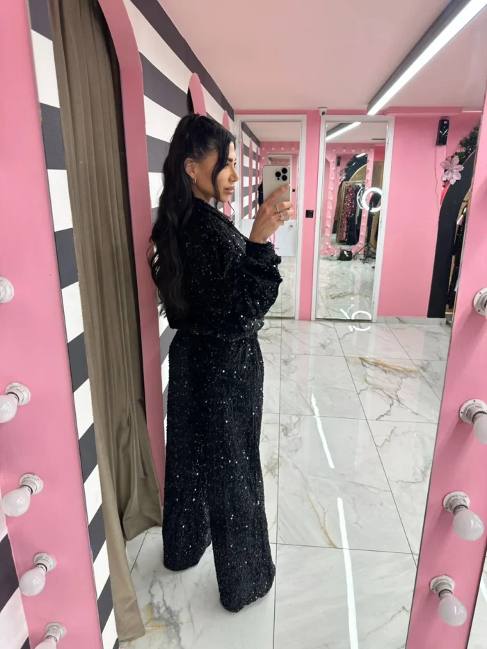 Black Glam Sequin Set - Image 2
