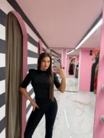 Black Essential Bodysuit