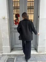 Black Belted Suit Set - Image 2