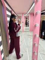 Urban Stripe – Burgundy Mood - Image 2