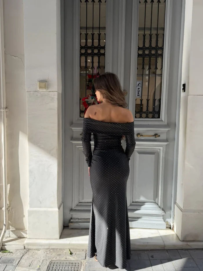 Midnight Elegance Maxi Dress - Image 2