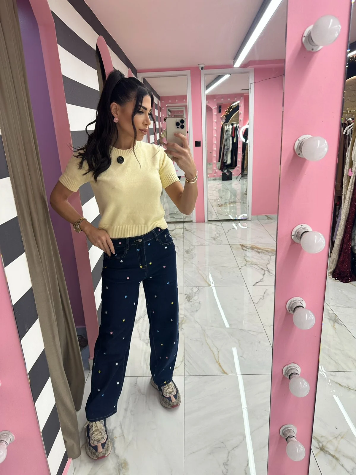 0-02-05-c1a778bb620f9e7165bd00d6c242cce68213f243b7679d68f225cae0ea61f12f_2228f00d2d5 Candy Dots Wide Jean - Image 1