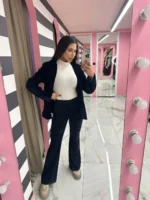 Midnight Blue Velvet Suit