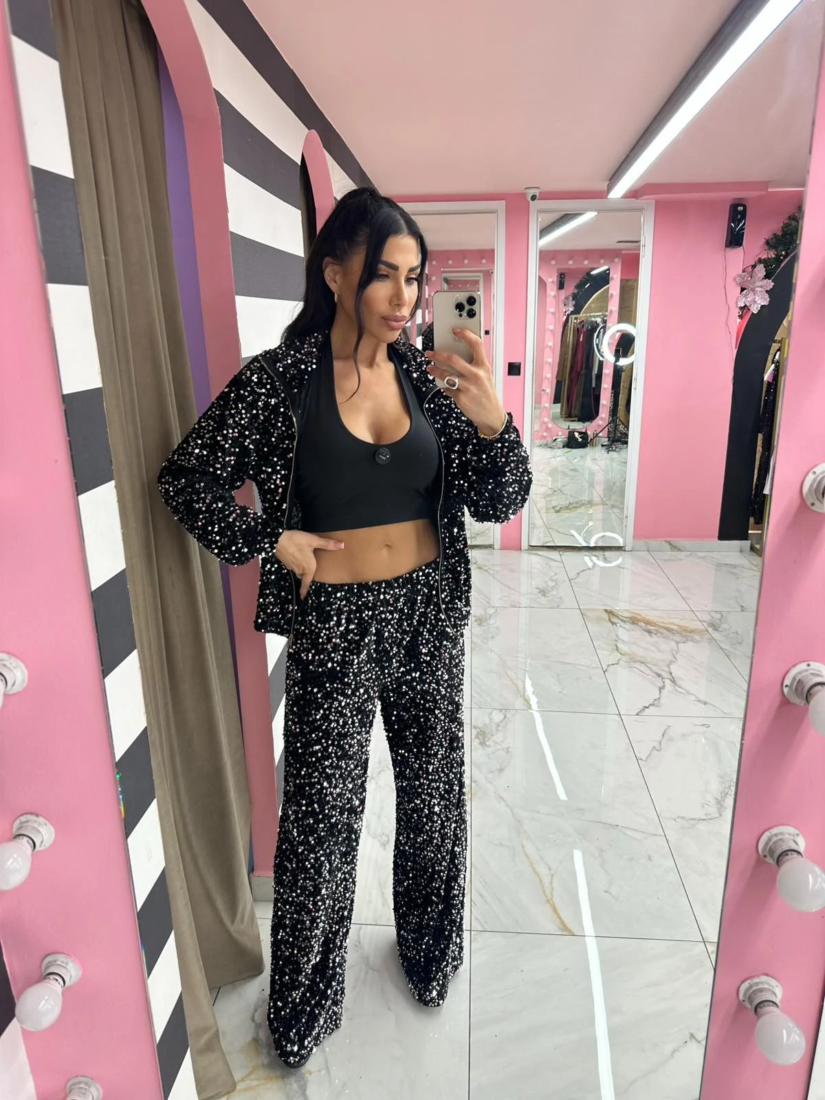 0-02-05-c93d9d96c2907d1f8c5eda2458548cdb07a2779005ab56e2fda5e950389b14f9_222f1b326ac Midnight Sparkle Sequin Set - Image 1