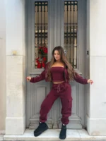 Urban Lounge 3-Piece Set – Burgundy