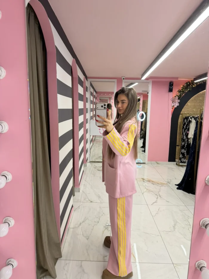 Urban Chic Suit – Ροζ - Image 2