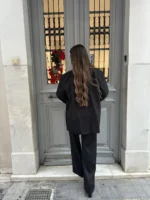 Chic Black Belted - Image 2