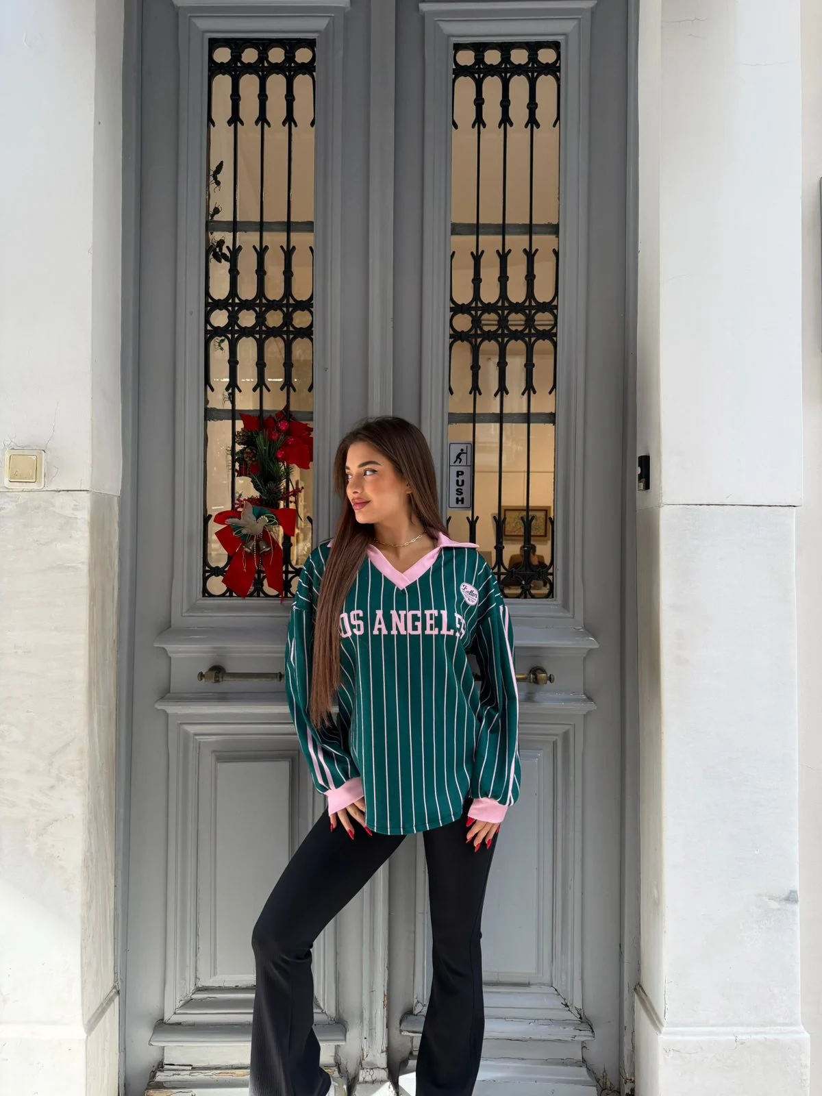 0-02-05-ea3cda3f88c5e7615778df3062d59ae826c981db054f5a2b78f237cacb286ff9_2228252a6b3 Green LA Stripes - Image 1