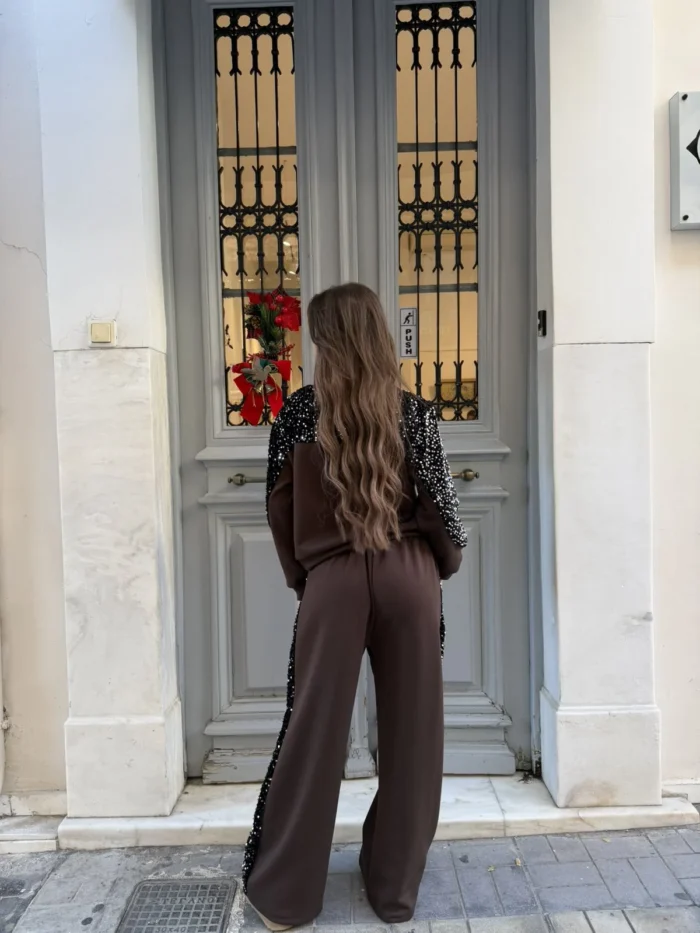 Choco Sparkle Set – Καφέ Σοκολά - Image 2