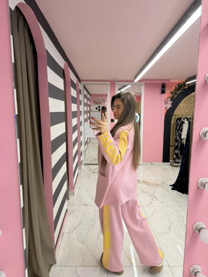 Urban Chic Suit – Ροζ - Image 3