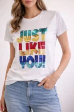 Just Like You Sequin T-Shirt - Image 2