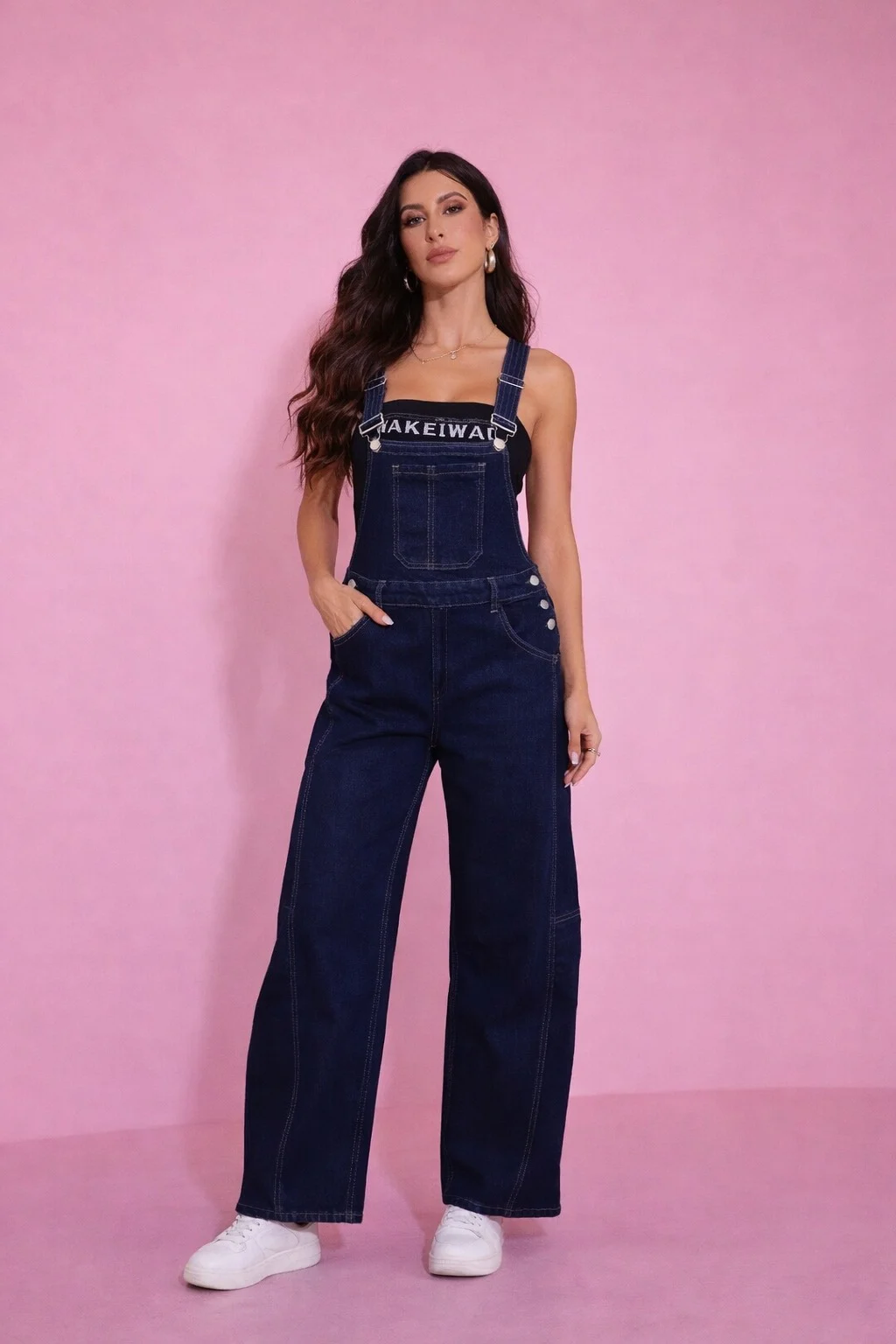 0-02-05-15c0d1c90208efa7a8f6f9a707657e08bc8e37c99662c80da926f88c03ca1225_223d4929b1f Classic Fit Denim Overalls - Image 1