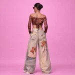 Teddy Street Wide Leg Jeans - Image 2