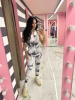 Marble Sculpt Jumpsuit