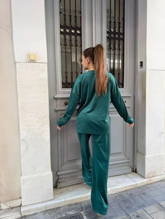 Σετ Velour Soft Touch –  Κυπαρισσί - Image 2