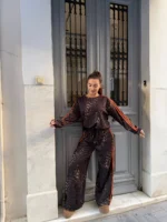 Wild Leopard Set – Orange Stripe