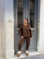 Velour Comfort Set – Mocha