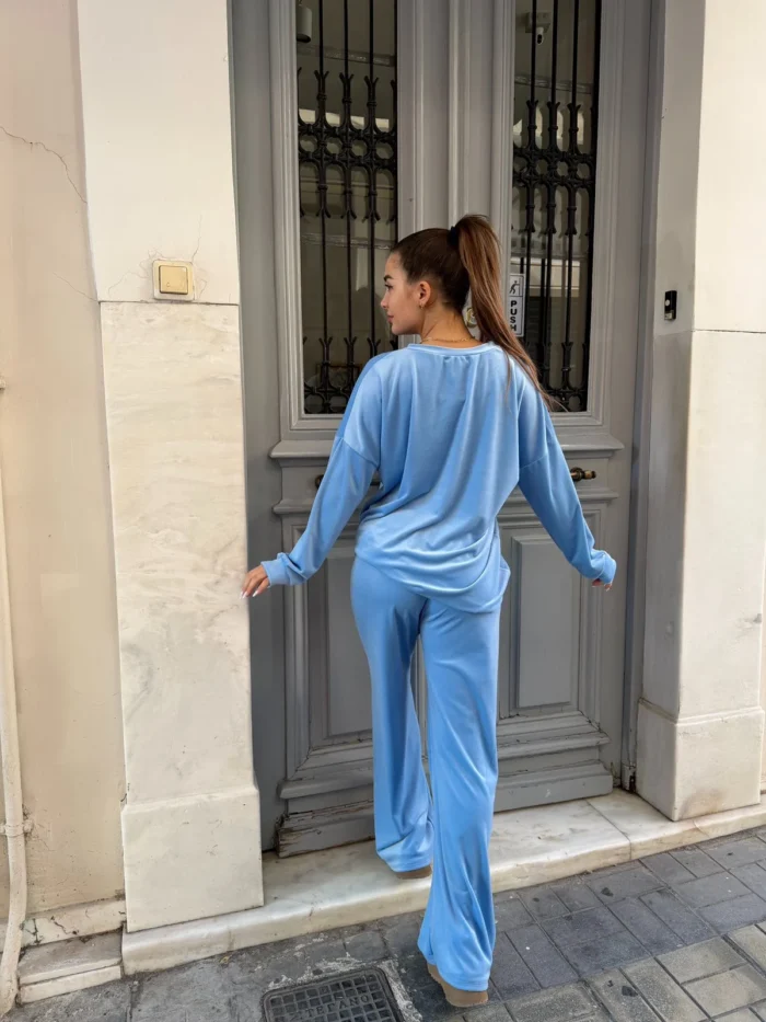 Σετ Velour Soft Touch –  Sky Blue - Image 2