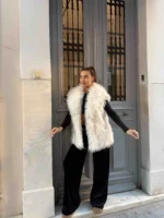 Οικολογική Γούνα “Ivory Muse” – ΛΕΥΚΟ