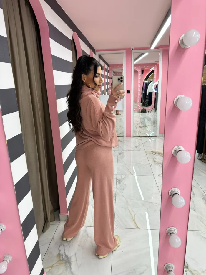 Πλεκτό Σετ με Ζιβάγκο Λαιμό - Image 2