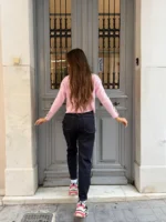 Urban Black Straight Jean - Image 2