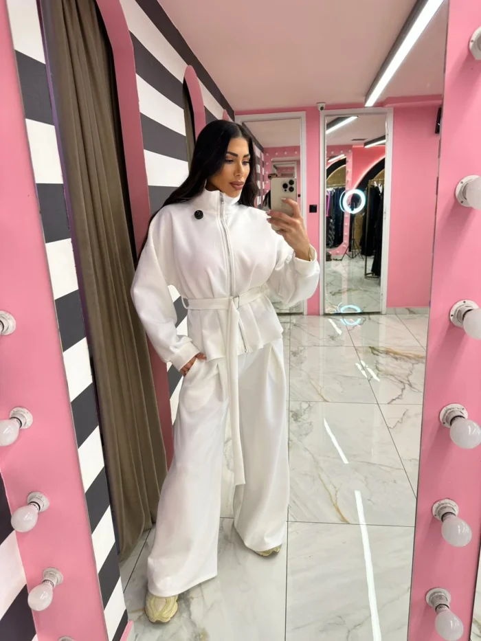 Σετ Φόρμα με Ζώνη & Φερμουάρ - Image 5