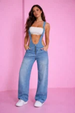 Urban Edge Denim Overalls