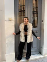 Οικολογική Γούνα “Cream Glow” – ΚΡΕΜ