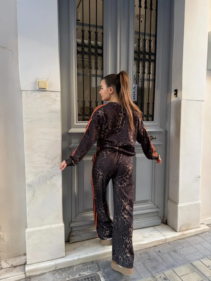 Wild Leopard Set – Orange Stripe - Image 2