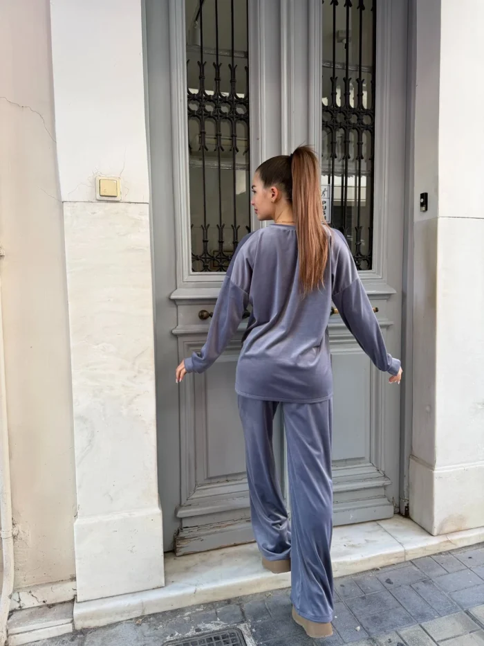 Σετ Velour Soft Touch –  Smoky Grey - Image 2
