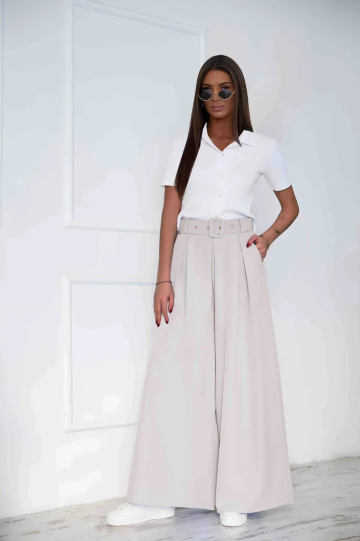 Minimal Chic Wide Leg Pants - Image 2
