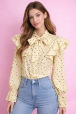 Polka Romance Blouse
