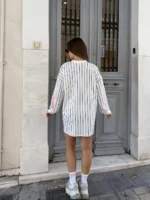 Los Angeles Stripes Mini Dress - Image 2