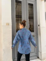 Cherry Denim Jacket - Image 2