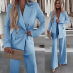 Power Pinstripe Suit Set - Image 4