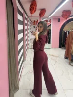 Burgundy Cozy Set - Image 2