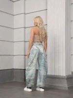 Vintage Art Denim Jeans - Image 2