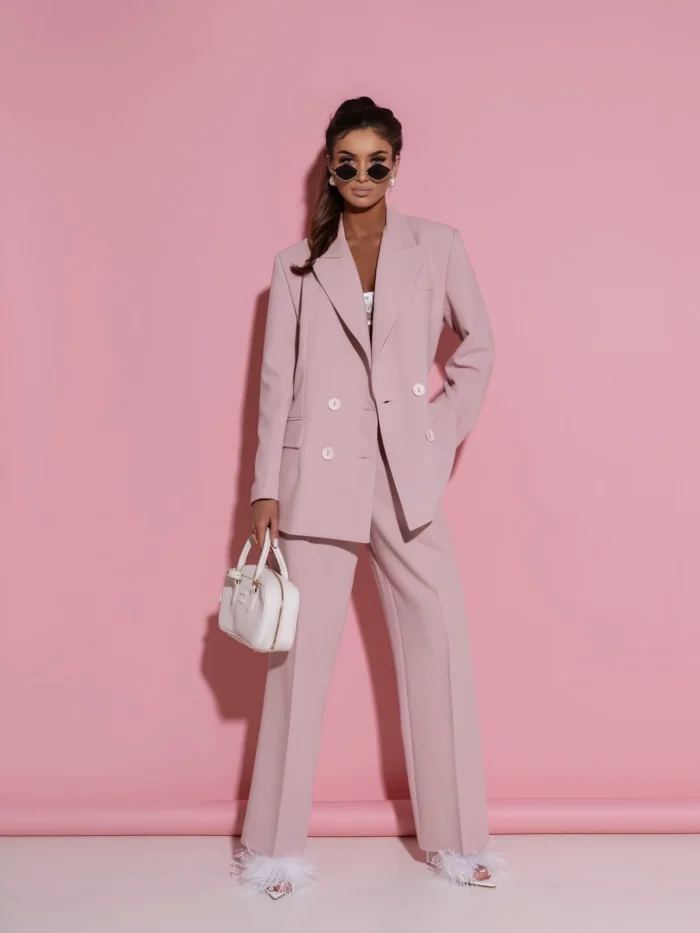 Chic Tailored Suit Set - Image 3