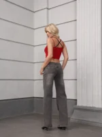 Street Glow Wide Jeans - Image 2