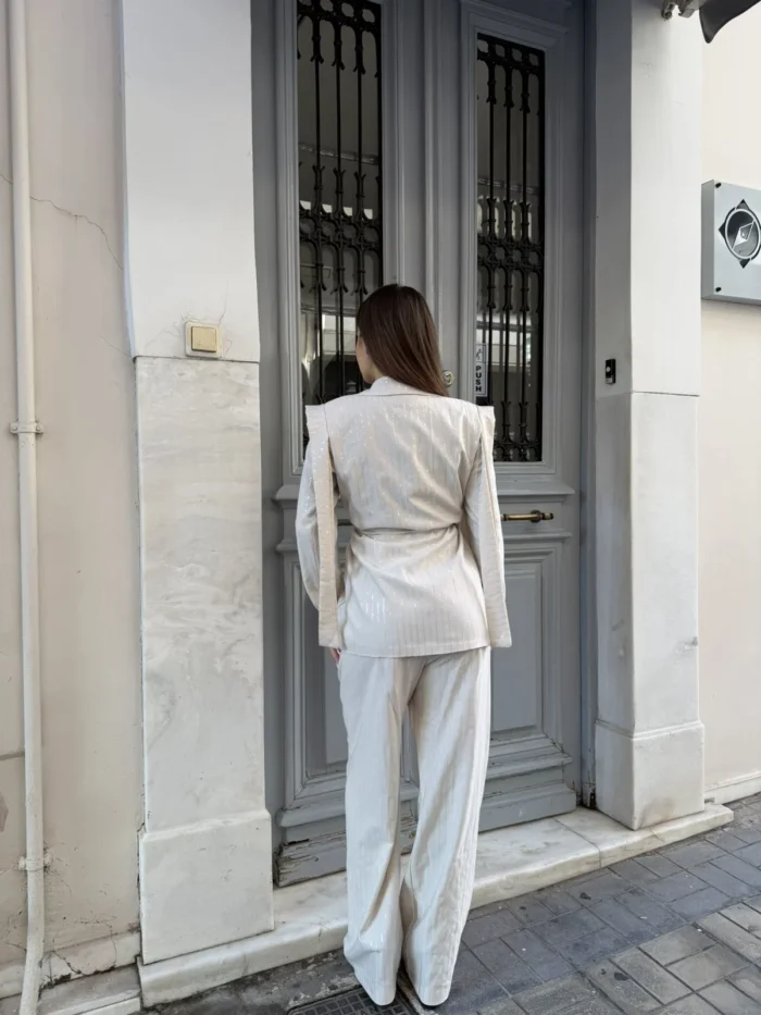 Ivory Luxe Suit - Image 2