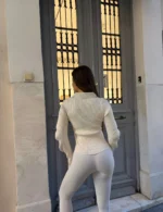 Rib Zip Cardigan - Image 2